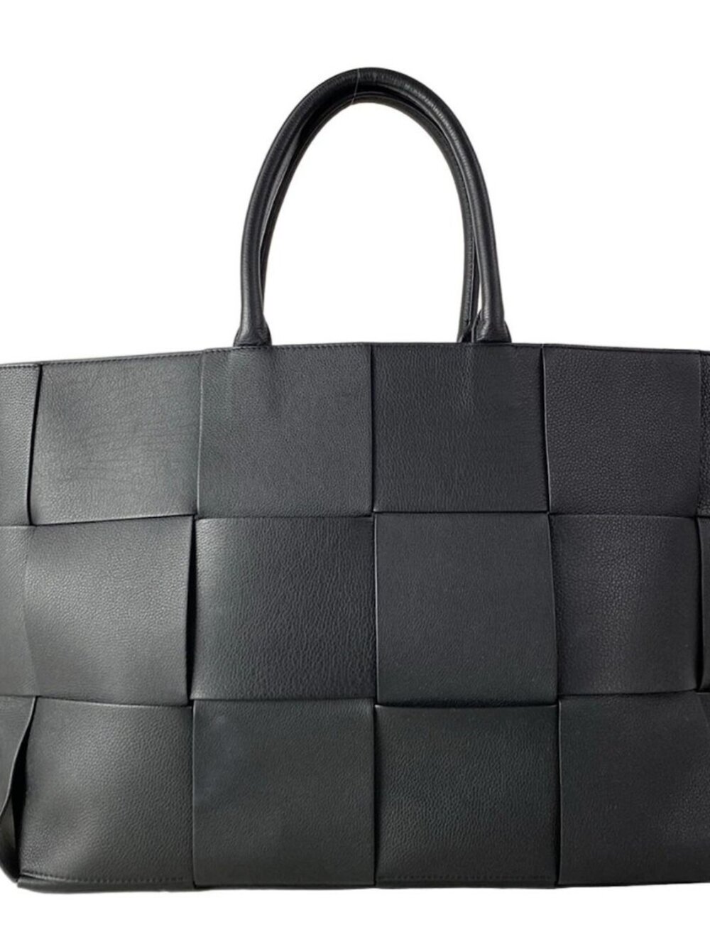 BOTTEGA VENETA Large The Arco Tote - Black Leather Tote Bag
